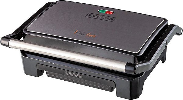Grill Elétrico Prensa Black Decker  G1200-B2 220V