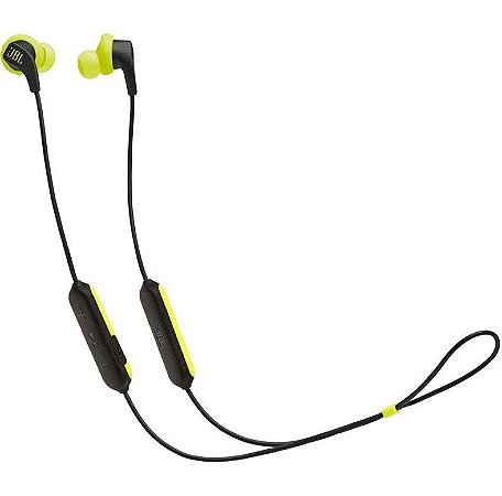Fone de Ouvido JBL Esportivo Endurance Run Preto e Verde JBLENDURRUNBTBNL