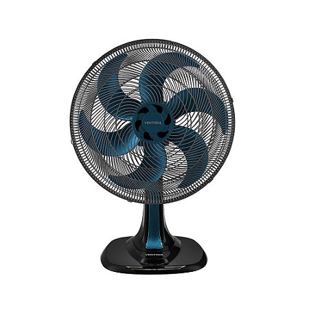 Ventilador Oscilante de Mesa Turbo 6P 40Cm Azul Premium Ventisol 10029 220V