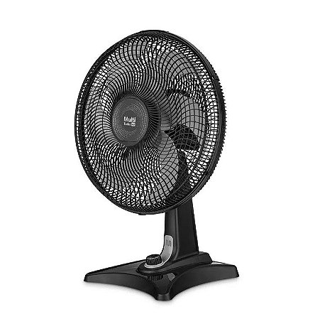 Ventilador de Mesa Multilaser 40Cm Multi Turbo 40 Preto VL401 110V