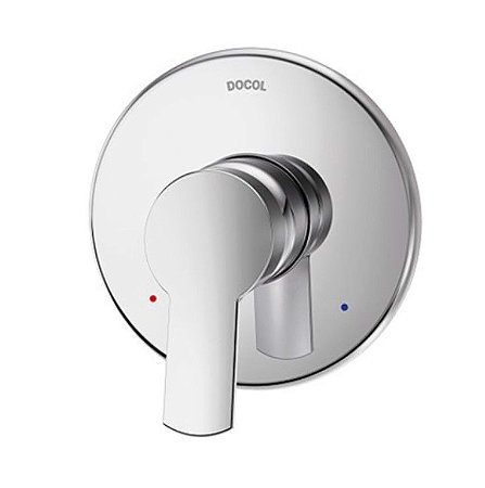 Acabamento Monocomando para Chuveiro Docol AP/BP 3/4" Alta Vazão Chess/Gali Chrome 934906