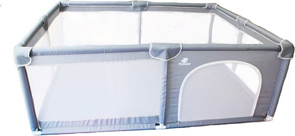 Cercado Portátil Infantil Playpen 150x180 Cinza Mastela PP103G Ibimboo