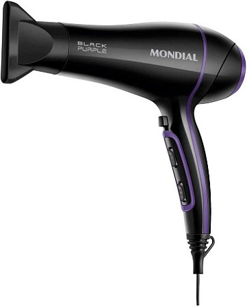 Secador de Cabelos Mondial SCN-01 2000W Preto 110v