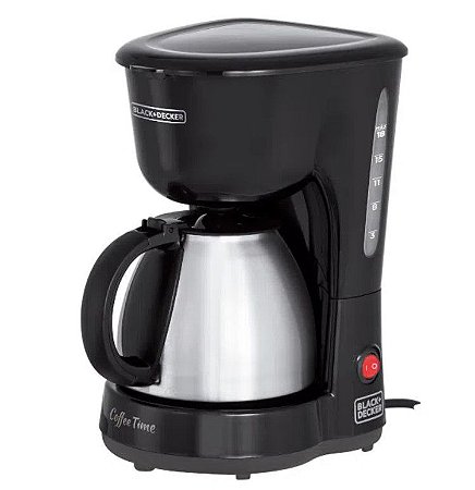 Cafeteira Elétrica Black Decker 18 Cafés CM15-B2 600w 220v