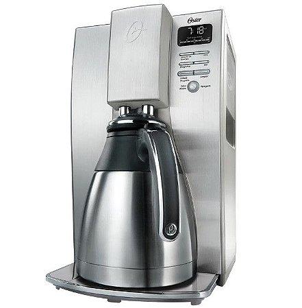 Cafeteira Oster Programável Gourmet Inox Jarra Térmica BVSTDC4411-017 110V