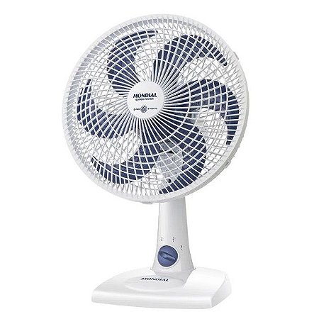 Ventilador de Mesa Mondial VSP-30 Branco 30cm 6 pás 110v