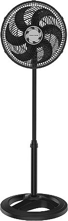 Ventilador Oscilante de Coluna Ventisol Turbo 6P 30Cm Preto Premium 8234 220V