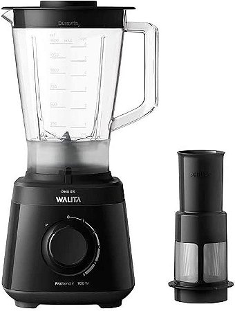 Liquidificador Philips Walita Daily Duravita RI2113/90 5 Vel. + Pulsar 700W Preto 220v