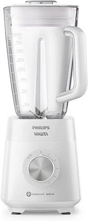 Liquidificador Philips Walita Serie 5000 RI2240/00 Branco 5 Vel. + Pulsar 1200W 220v