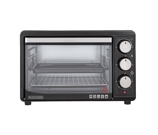 Forno Eletrico Black Decker 21 Litros FT21P 1300W Preto 110V