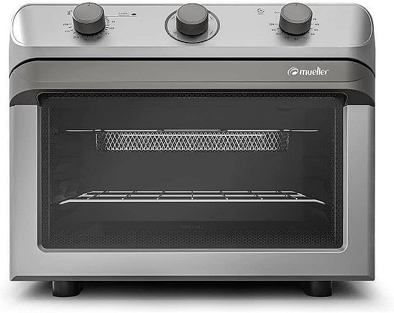 Air forno elétrico e fritadeira Mueller prata 35 Litros MFB35G Prata 610000136 220V