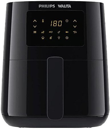 Fritadeira Airfryer Digital Série 3000 Philips Walita Preta 1400W RI9252-91 110V