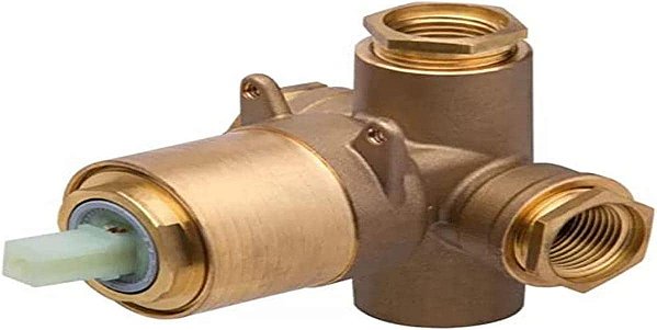 Base monocomando para banheira ou chuveiro Docol 1/2" e 3/4" 00545800