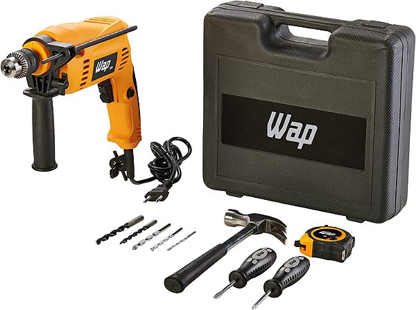 Furadeira e Parafusadeira de Impacto Wap EFPI700K10 110V FW008875