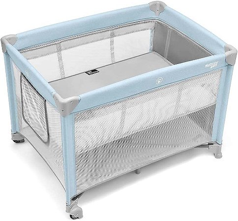 Berço Desmontável 0-15Kg Multikids Baby Serene Azul BB386