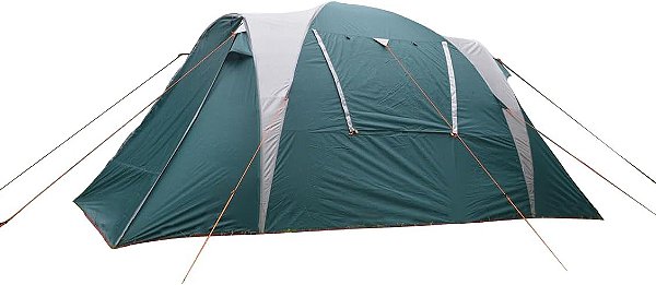 Barraca de camping Arizona Nautika 7/8 pessoas e coluna d'água de 2500mm 151289-UN Verde e Branca