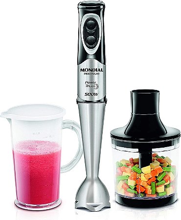 Mixer Mondial Power M-07 220v 60Hz 500W Preto/Inox 73890-02