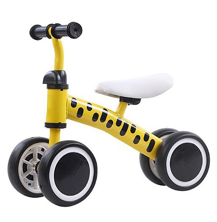 Bicicleta de Equilibrio infantil Até 25kg Multmaxx MTX046 Amarela