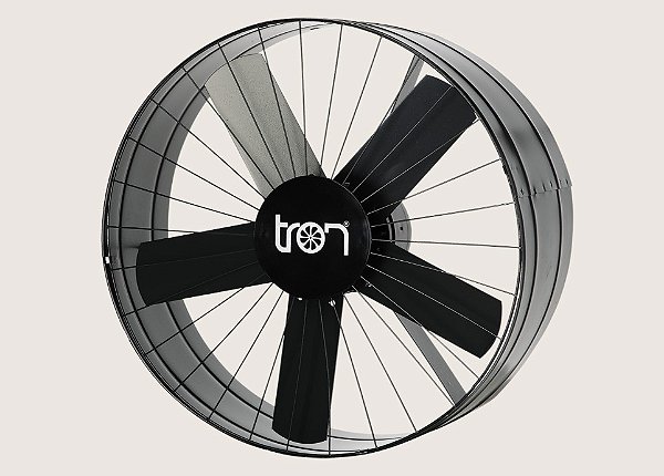 Ventilador Exaustor Axial Industrial Bivolt 500MM Grafite Tron 51.03-0023