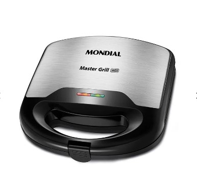 Sanduicheira Mondial S-20 750W 60Hz Preto/Inox 220V