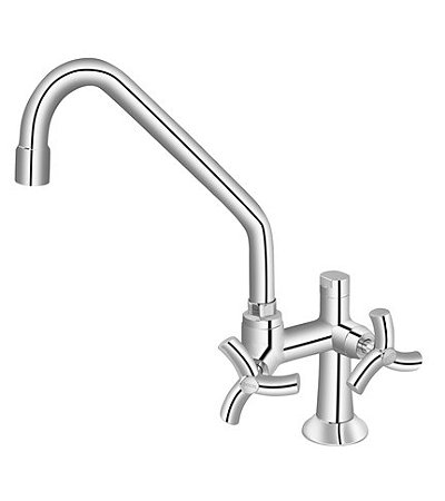 Torneira para cozinha de Mesa com saída para filtro 1/2" DN 15 Docol Primor Cromado 00674106