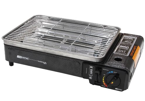Fogareiro e Churrasqueira Nautika Magus Preto com acendedor automático 28040-UN