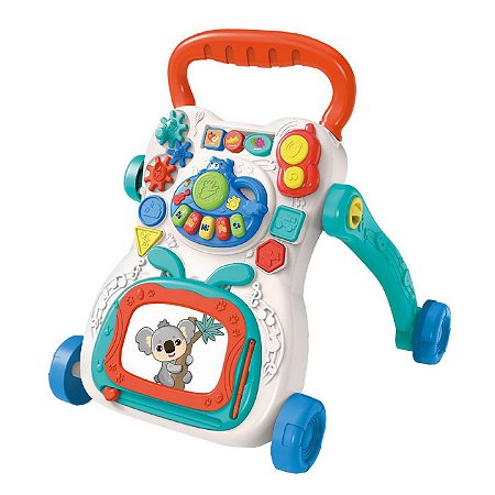 Andador educativo musical didático Multmaxx colorido Coala