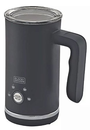 Espumador de Leite Black Decker com 4 Funções EL500-BR 600w 110V