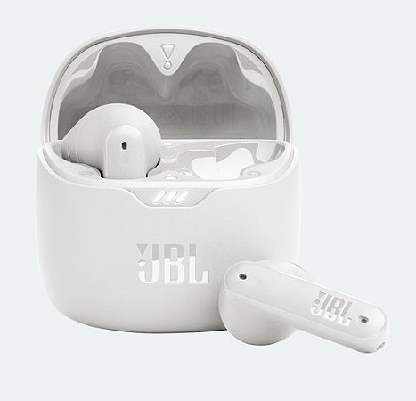 Fone de Ouvido Sem Fio Bluetooth JBL Tune Flex TWS Branco JBLTFLEXWHT