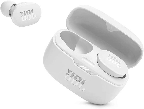 Fone de ouvido in-ear sem fio JBL Tune 130NC TWS branco JBLT130NCTWSWHT