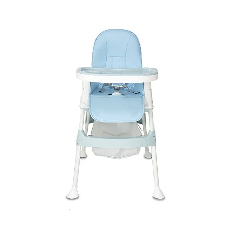 Cadeira de Alimentação Alta Multifuncional HS-B307 Azul Multmaxx