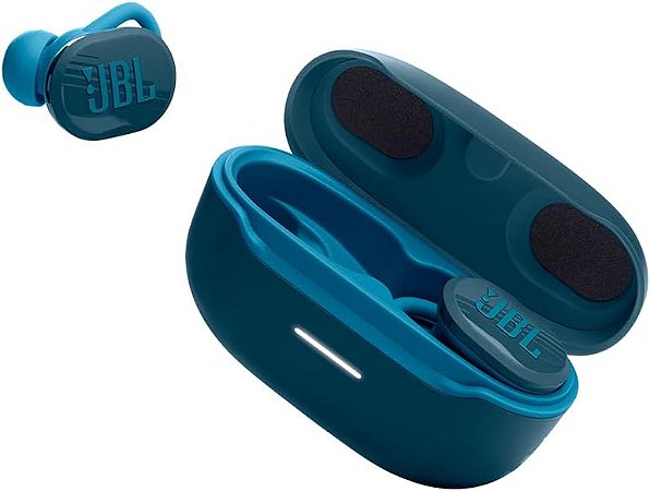 Fone de Ouvido Bluetooth JBL Endurance Race Intra-Auricular Azul JBLENDURACEBLUBR
