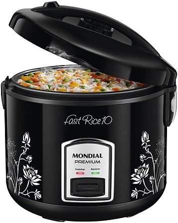 Panela Elétrica Mondial Fast Rice 10 PE-44-10X Preto 700W Preto 110V