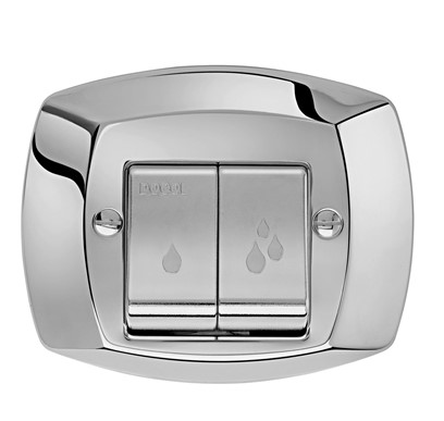 Acabamento para Válvula de Descarga Clássica Salvágua Chrome Docol 00451106