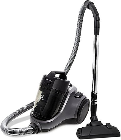 Aspirador de Pó sem Saco Electrolux EAS30 1600W Easybox Filtro HEPA Preto 220V