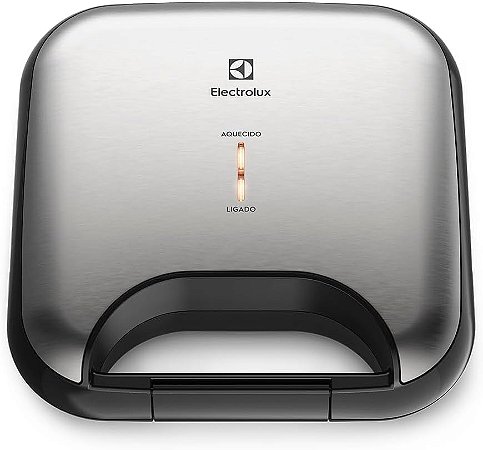 Sanduicheira Electrolux Efficient Inox/ Preto Antiaderente ESG20 750w 220V