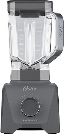 Liquidificador 1100 Full Oster Cinza 3,2L 110v 1100w OLIQ606