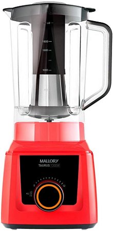 Liquidificador Mallory Taurus Vermelho 3,1L 1300W 110V