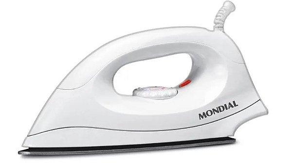 Ferro de Passar a Seco Mondial FSN-55-W 1200W Branco 110V