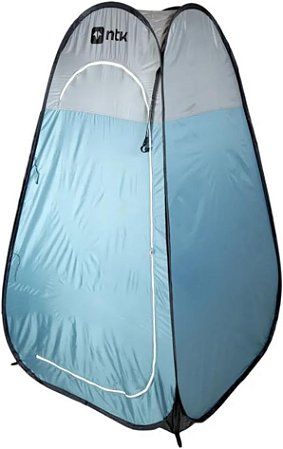 Barraca Trocador Banheiro para Camping Pop Up Nautika Azul/Cinza 1,90m