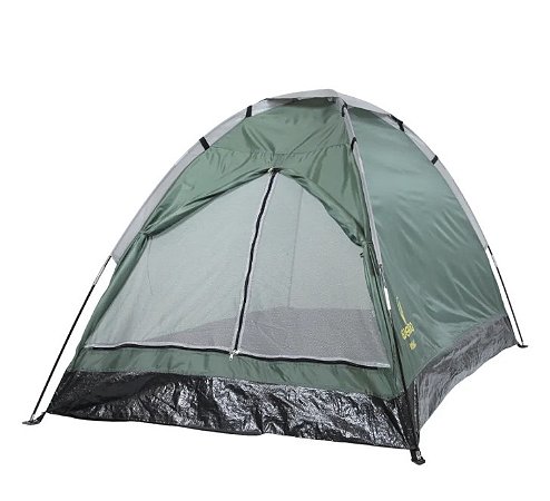 Barraca de Camping Koala Guepardo Nautika Verde/Cinza 2 Pessoas com Coluna d'água de 600mm 041016