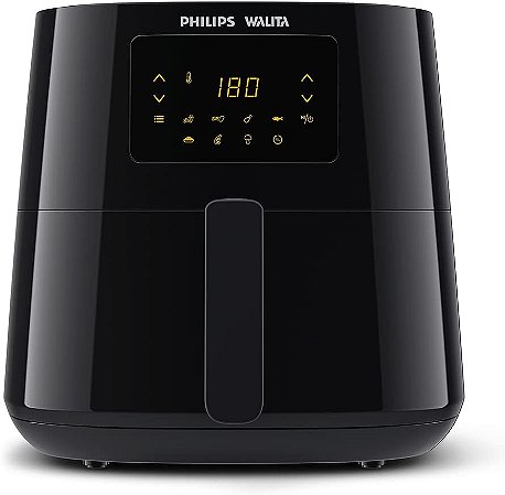 Fritadeira Airfryer Essential XL Digital Philips Walita Preta 2000W RI9270/90 110V