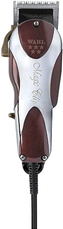 Máquina de Cortar Cabelo Wahl Magic Clipper Motor V9000 Vermelho/Prata 110V
