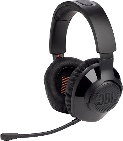 Fone De Ouvido Headset Gamer com Microfone  Jbl Quantum 350 Wireless Preto JBLQ350WLBLK