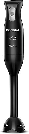 Mixer 2 em 1 Mondial 200W Preto M-15-B Com Copo medidor 220V