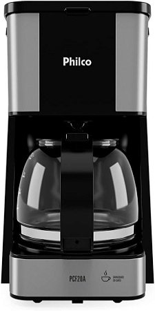 Cafeteira Elétrica Philco PCF20A Preto/Inox 220V