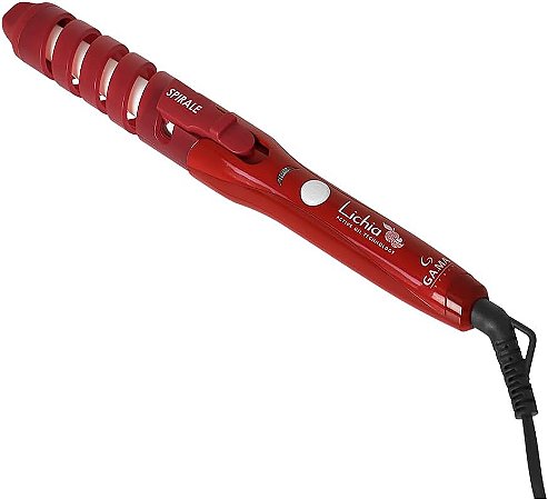 Modelador de Cachos Spirale Lichia Gama Vermelho  Bivolt