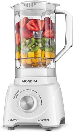Liquidificador Pratic Power L-97-W Mondial Branco 220V