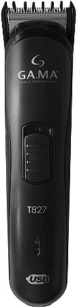 Maquina De Acabamento Gama T827 Black Titanium USB Bivolt