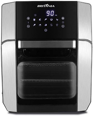 Fritadeira Air Fryer Oven Britânia 12L 4 em 1 1800W BFR2100 220v